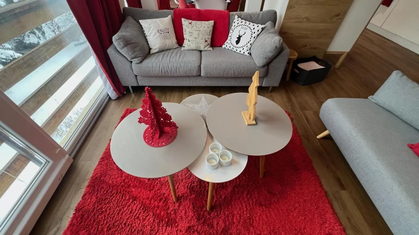 Rouge Canneberge -8 Personnes- 84M2 Vue Degagee Setaz Valloire