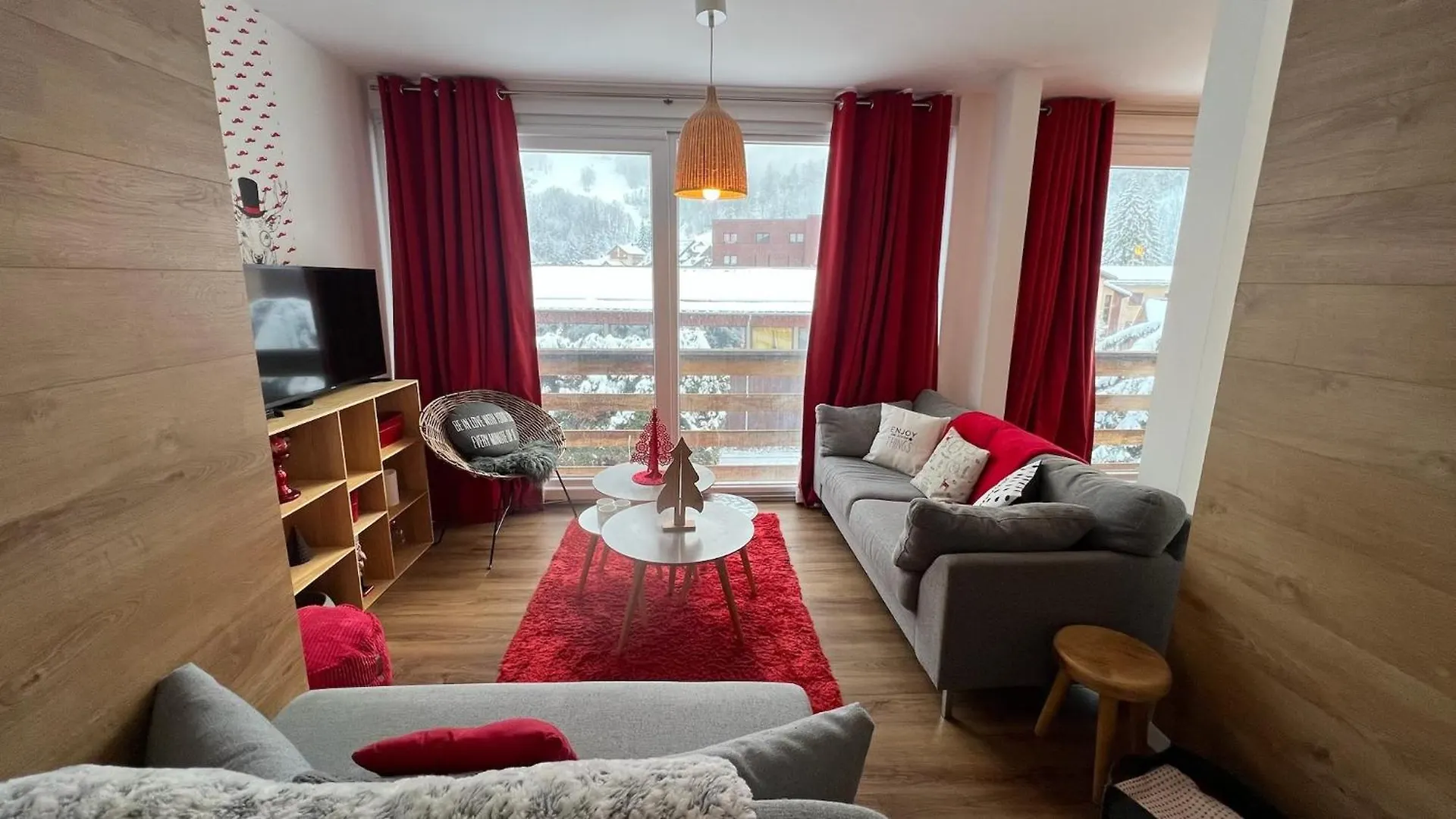 Rouge Canneberge -8 Personnes- 84M2 Vue Degagee Setaz Valloire