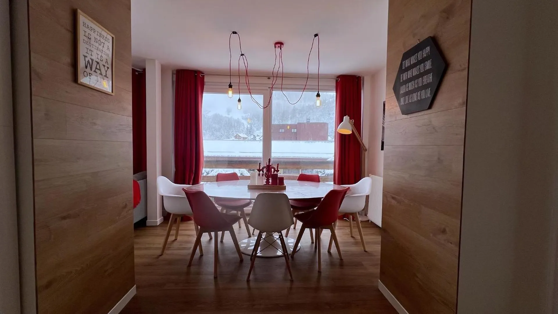 Rouge Canneberge -8 Personnes- 84M2 Vue Degagee Setaz Valloire 0*,